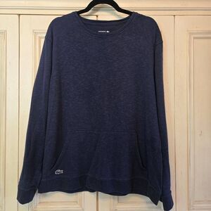 Lacoste Navy Sleepwear Crewneck XL